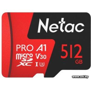 Купить Netac micro SDXC 512Gb [NT02P500PRO-512G-R] в Минске, доставка по Беларуси
