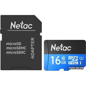 Купить Netac micro SDHC 16Gb [NT02P500STN-016G-R] в Минске, доставка по Беларуси
