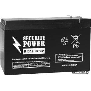 SECURITY POWER SP 12-7.2 F2 12V/7.2Ah