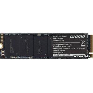 Купить Digma 1Tb M.2 PCI-E SSD DGSM3001TS33T в Минске, доставка по Беларуси