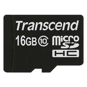 Купить Transcend micro SDHC 16GB TS16GUSDC10 в Минске, доставка по Беларуси