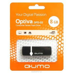Купить QUMO USB2.0 8Gb Optiva 02 Black в Минске, доставка по Беларуси