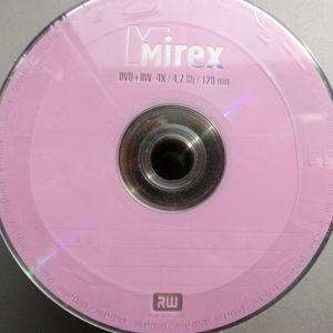 Купить DVD+RW Mirex 4.7Gb/4x/(50шт) в Минске, доставка по Беларуси