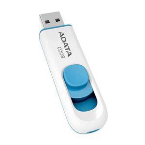 Купить ADATA USB2.0 16Gb C008 White/Blue в Минске, доставка по Беларуси