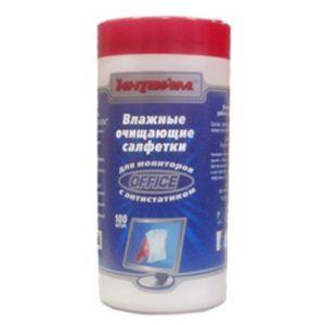 Купить ИНТАЙМ Салфетки (пластик+антистатик)туба 100шт в Минске, доставка по Беларуси