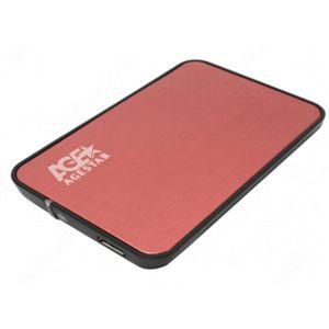 Купить AGESTAR 3UB2A8 Red (2.5", SATA, USB3.0) в Минске, доставка по Беларуси
