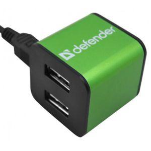 Купить Defender Quadro Iron Green 4-port, USB 2.0 в Минске, доставка по Беларуси
