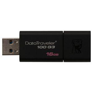 Купить Kingston USB3.0 16Gb [DT100G3/16GB] Black в Минске, доставка по Беларуси