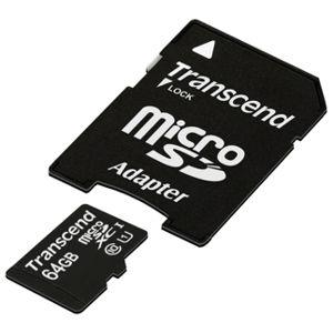 Купить Transcend micro SDXC 64GB [TS64GUSDU1] в Минске, доставка по Беларуси