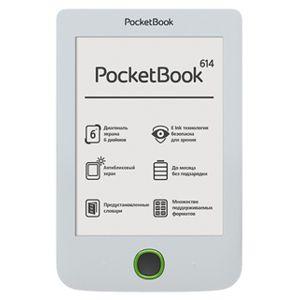 Купить PocketBook 6` Basic 2 614 (PB614-D) White в Минске, доставка по Беларуси