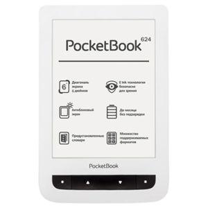Купить PocketBook 6` Basic Touch 624 (PB624-D) White в Минске, доставка по Беларуси