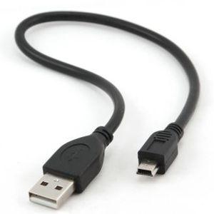 Купить Cablexpert mini USB (CCP-USB2-AM5P-1) 0.3m в Минске, доставка по Беларуси