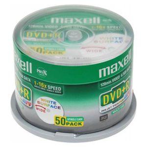 Купить DVD-R Maxell 4.7Gb/16x/(50шт) Printable в Минске, доставка по Беларуси