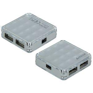 Купить A4Tech USB HUB 4-port (HUB-56-3) Silver в Минске, доставка по Беларуси