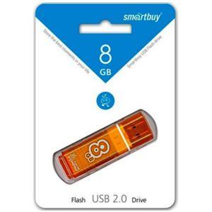 Купить SmartBuy USB2.0 8Gb Glossy SB8GBGS-Or в Минске, доставка по Беларуси