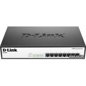 Купить D-LINK DES-1008P+/A1A (8 x LAN PoE) в Минске, доставка по Беларуси