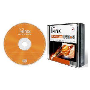 Купить DVD+R Mirex 4.7Gb/16x Slim (5шт) в Минске, доставка по Беларуси
