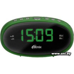 Купить RITMIX Радиочасы [RRC-616 GREEN] в Минске, доставка по Беларуси