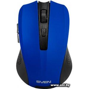 Купить Sven RX-345 Wireless Mouse Blue USB в Минске, доставка по Беларуси