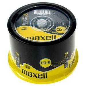 Купить CD-R Maxell 700Mb/52x/80min (50шт.) Printable в Минске, доставка по Беларуси