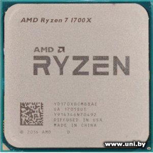 Купить AMD Ryzen 7 1700X BOX w/o cooler в Минске, доставка по Беларуси