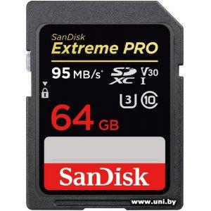 Купить SanDisk SDXC 64Gb [SDSDXXG-064G-GN4IN] в Минске, доставка по Беларуси