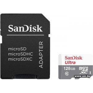 Купить SanDisk micro SDXC 128Gb [SDSQUNB-128G-GN6TA] в Минске, доставка по Беларуси