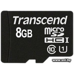Купить Transcend micro SDHC 8Gb [TS8GUSDCU1] в Минске, доставка по Беларуси