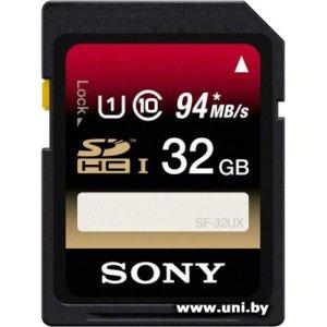 Купить Sony SDHC 32Gb [SF32UXT] в Минске, доставка по Беларуси