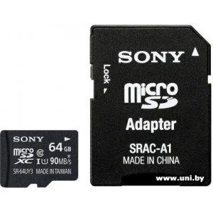 Купить Sony micro SDXC 64Gb [SR64UY3AT] в Минске, доставка по Беларуси