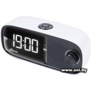 Купить RITMIX Часы-радио [RRC-090] White в Минске, доставка по Беларуси