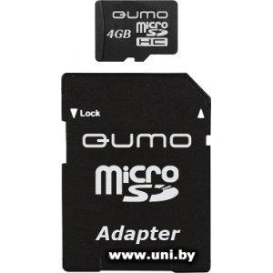 Купить Qumo micro SDHC 4GB [QM4GMICSDHC6] в Минске, доставка по Беларуси
