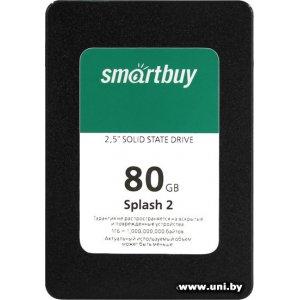 Купить SmartBuy 80Gb SATA3 SSD SB080GB-SPLH2-25SAT3 в Минске, доставка по Беларуси
