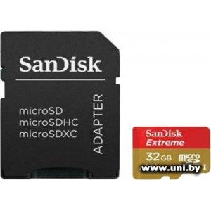 Купить SanDisk micro SDHC 32Gb [SDSQXAF-032G-GN6AA] в Минске, доставка по Беларуси