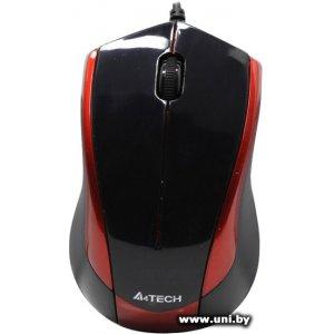 Купить A4Tech N-400-2 Red*Black USB в Минске, доставка по Беларуси