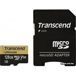 Купить Transcend micro SDXC 128GB [TS128GUSDU3M] в Минске, доставка по Беларуси