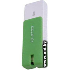 Купить Qumo USB2.0 8Gb [QM8GUD-CLK-Mint] в Минске, доставка по Беларуси