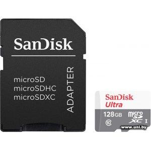 Купить SanDisk micro SDXC 128GB [SDSQUNS-128G-GN6TA] в Минске, доставка по Беларуси