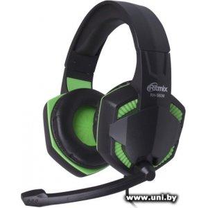 Купить RITMIX RH-560M Gaming Black/Green в Минске, доставка по Беларуси