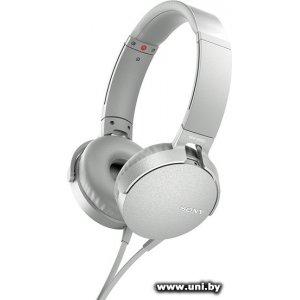 Купить SONY MDR-XB550APW White в Минске, доставка по Беларуси