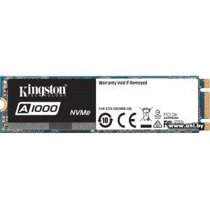 Купить Kingston 240Gb M.2 PCI-E SSD SA1000M8/240G в Минске, доставка по Беларуси