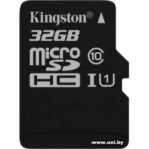 Купить Kingston micro SDHC 32Gb [SDCS/32GBSP] в Минске, доставка по Беларуси