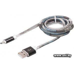 Купить RITMIX (RCC-412) USB2.0->MicroUSB Brown 1m в Минске, доставка по Беларуси