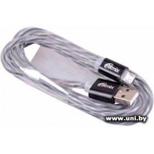 Купить RITMIX (RCC-312) USB2.0->MicroUSB Black 1m в Минске, доставка по Беларуси