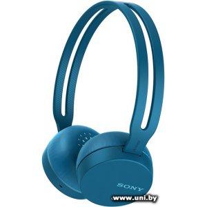 Купить SONY [WH-CH400] Blue Bluetooth в Минске, доставка по Беларуси