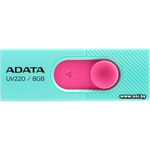 Купить ADATA USB2.0 8Gb [AUV220-8G-RGNPK] в Минске, доставка по Беларуси