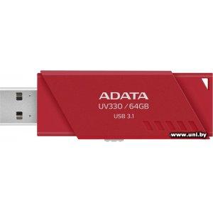 Купить ADATA USB2.0 64Gb [AUV330-64G-RRD] в Минске, доставка по Беларуси