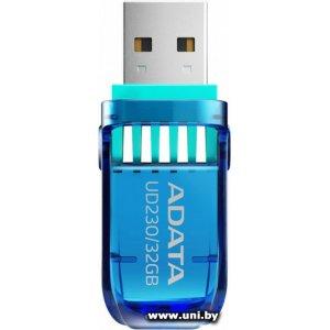 Купить A-Data USB2.0 32Gb [AUD230-32G-RBL] Blue в Минске, доставка по Беларуси