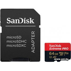 Купить SanDisk micro SDXC 64Gb [SDSQXCY-064G-GN6MA] в Минске, доставка по Беларуси