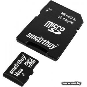 SmartBuy micro SDHC  [SB16GBSDCL10-01LE]